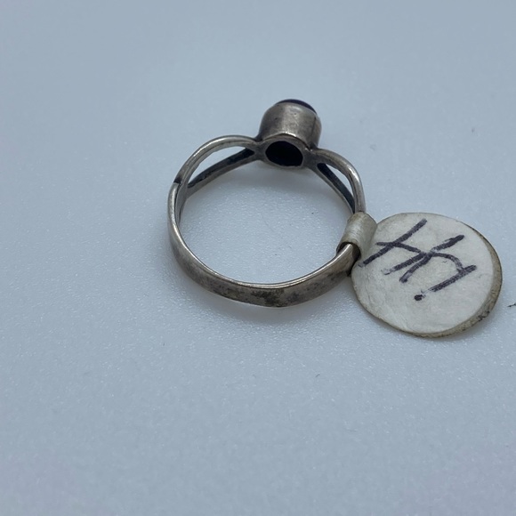 BOGO50 Sterling silver amethyst ring - Picture 4 of 6